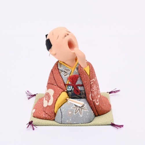 Edo Rakugo Kimekomi Ningyo: Akubi Shinan (Edo Comic Storyteller Doll: Yawning Lesson) by Wa Works